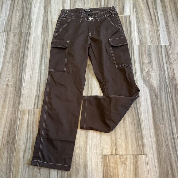 True Religion Men's Cargo Pants 30X30 Bracken Brown 108335 Grunge Skater Fall - Picture 1 of 8